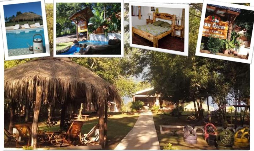 Cabanas Y Boungalow Don Oscar Otel Encarnación Dış mekan fotoğraf